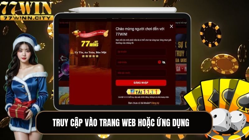 Truy cập đúng đường link chính thức để tránh các rắc rối xảy ra